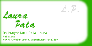 laura pala business card